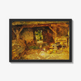 Farmhouse interior from the Marchfeld by Anton Schrödl - thumbnail_1_bf_673ce1af5e0c5e198f5ec726